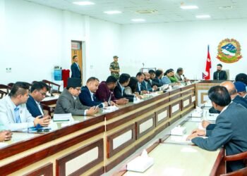 PM Shah sits for discussions with HoR members from Madhesh Province