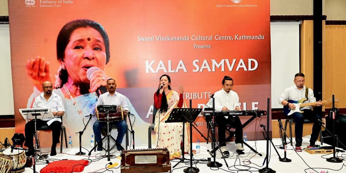 Celebrate the legacy of Late Asha Bhosle Ji and her contributions to Indian and Nepali music