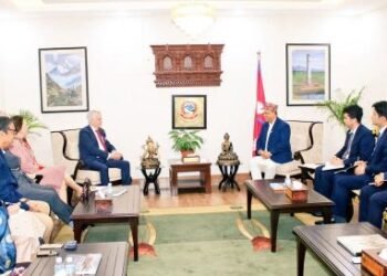 US Assistant Secretary Kapur pays courtesy call on Foreign Minister Khanal