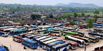 Notice issued to remove encroachments in Bus Park area of Pokhara