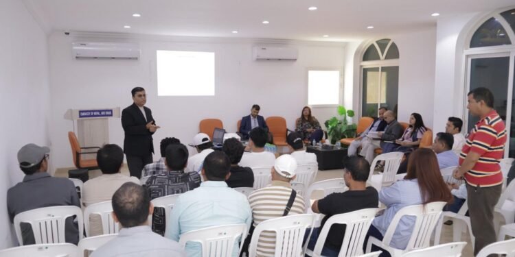 Nepali workers provided awareness on safe employment in UAE