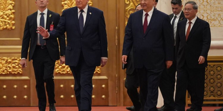 Xi holds talks with Trump in Beijing