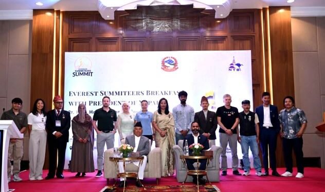 Everest Summiteers Summit: 176 summiteers from 26 countries feted