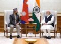 Indian Prime Minister Modi and RSP President Lamichhane hold meeting