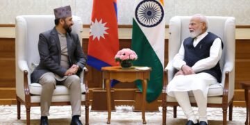 Indian Prime Minister Modi and RSP President Lamichhane hold meeting