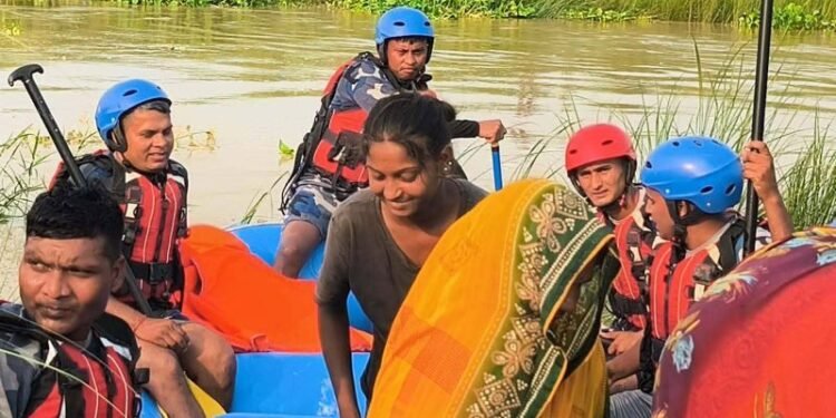 14 people stranded in Bagmati river rescued