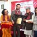 Das and Pokharel honoured with Dilliraman Regmi National Peace Award