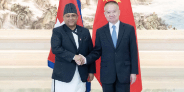 Foreign Minister Khanal meets with CPC leader Liu