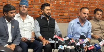 RSP President Lamichhane returns home completing five-day official India visit