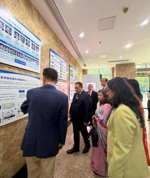 Foreign Minister Khanal visits Chinese Academy of Sciences