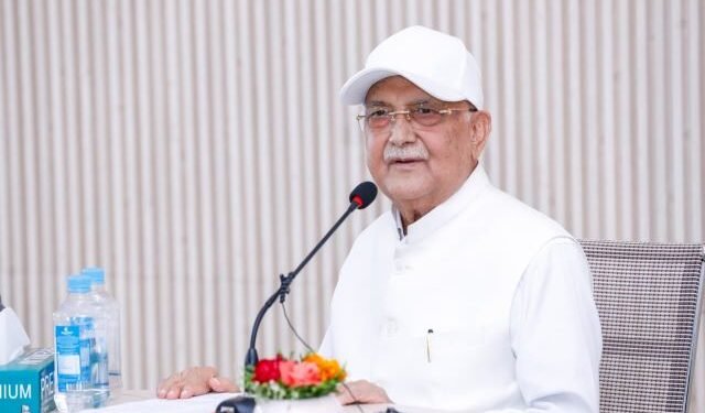 Oli asks UML MPs to raise public voices