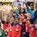 Spain win the FIFA World Cup title after 16 years