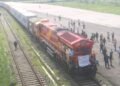 Cargo train arrives from Kolkata to ICP Biratnagar
