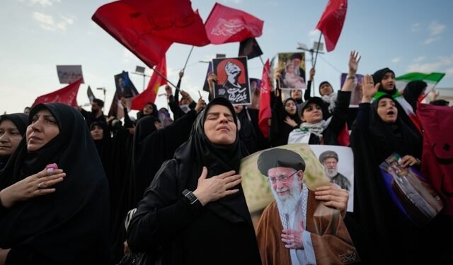 Iran begins a procession through Tehran for Supreme Leader Ayatollah Ali Khamenei’s funeral