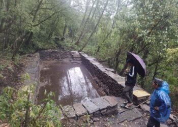 Six recharge ponds constructed in Myagdi community forests