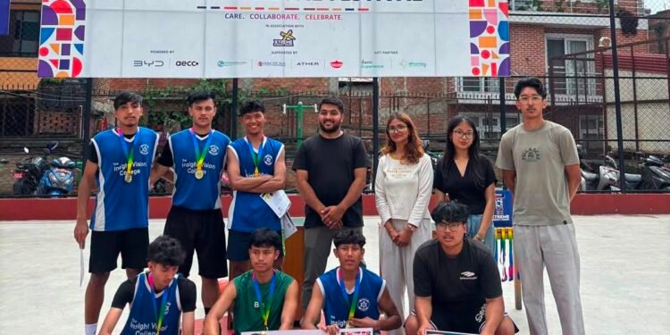 The Insight Vision S.S./College Crowned Champions of KUSOM Basketball Tournament 2083