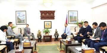 Nepal’s Foreign Minister Congratulates U.S. Diplomat Mike Harker on Historic Mount Everest Summit