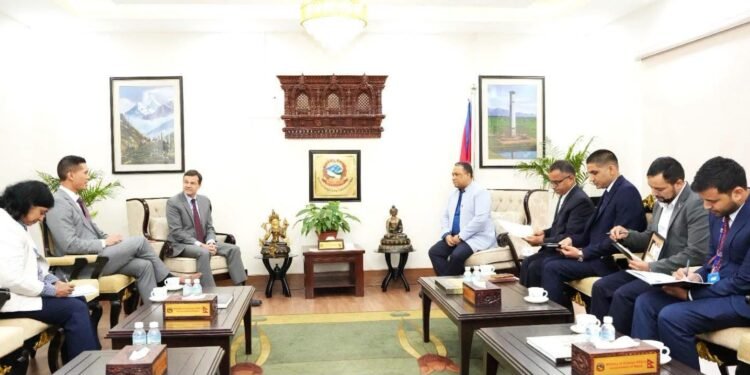 Nepal’s Foreign Minister Congratulates U.S. Diplomat Mike Harker on Historic Mount Everest Summit