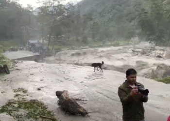 Road to Ghandruk closed due to Modikhola erosion