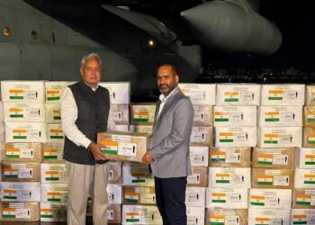 India dispatches ten tonnes of HADR assistance to Nepal