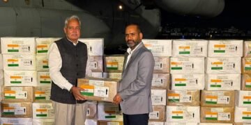 India dispatches ten tonnes of HADR assistance to Nepal