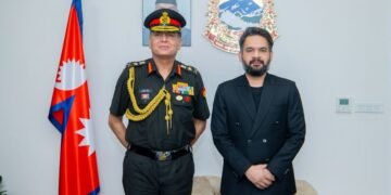 Indian Army Chief Seth pays courtesy call on PM Shah
