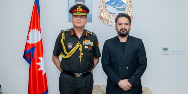 Indian Army Chief Seth pays courtesy call on PM Shah