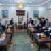 EU Ambassador Lorenzo pays farewell call on Foreign Affairs Minister Khanal