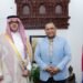 Saudi Arabian ambassador Mnikhr holds meeting with Foreign Minister Khanal