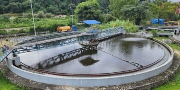 Guheshwori Wastewater Treatment Plant processes 32.4 million litres water daily
