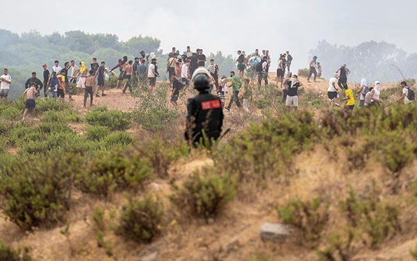 At least 18 die after breach of border between Morocco and Spanish exclave of Ceuta
