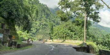 Alternative routes in operation after road collapses in Krishna Bhir