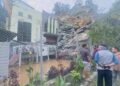 Dry landslide damages Gharkhola hydropower project, ones goes missing