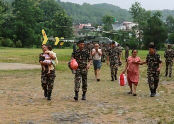 Army team mobilized for search and rescue in aftermath of Bhotekoshi flood