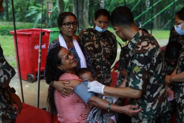 Bhotekoshi flood: Army rescues 25 people, 14 choppers mobilized in affected area