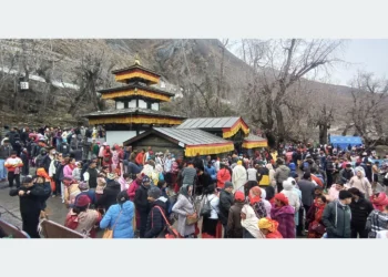 PM Shah worships at Muktinath Mandir in Mustang