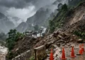 Flooding, landslides affect traffic on several roads