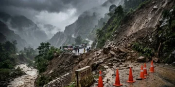 Flooding, landslides affect traffic on several roads