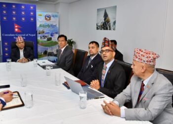 Foreign Minister Khanal visits Nepali Consulate General in New York