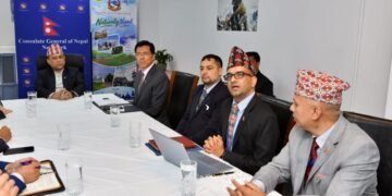 Foreign Minister Khanal visits Nepali Consulate General in New York