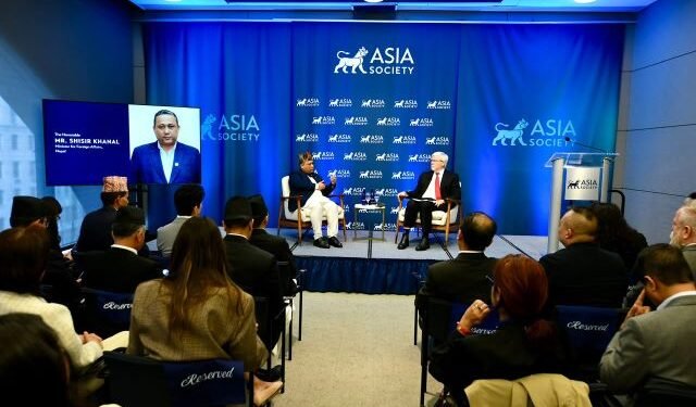 Nepal should be advanced as economic, digital and strategic bridge amid Asia’s rising power, Foreign Minister Khanal says