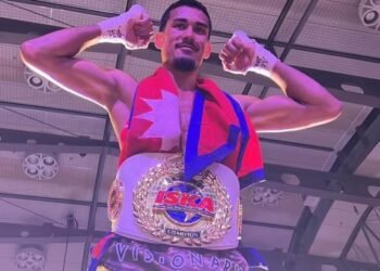 Nepali Kickboxer Ghimire achieves title of world champion