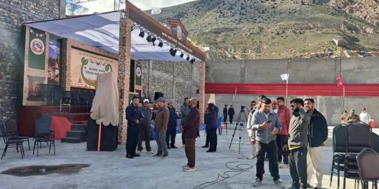 Climate conference in Mustang today