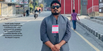 Prakash Maharjan Announces Candidacy for Nepali Congress Central Committee