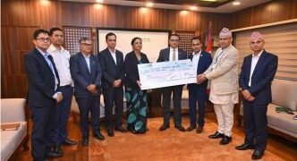 Nepal Telecom contributes Rs 100 million to PM Natural Disaster Relief Fund