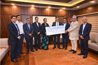 Nepal Telecom contributes Rs 100 million to PM Natural Disaster Relief Fund