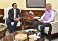 Finance Minister Dr Wagle, Indian External Minister Dr S. Jaishankar meet