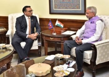 Finance Minister Dr Wagle, Indian External Minister Dr S. Jaishankar meet