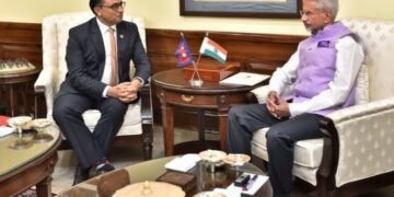 Finance Minister Dr Wagle, Indian External Minister Dr S. Jaishankar meet