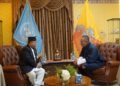 Foreign Minister Khanal meets Bhutanese Prime Minister Tobgay